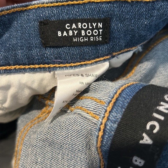 VERONICA BEARD Carolyn High Rise Baby Boot Jeans - Picture 5 of 8